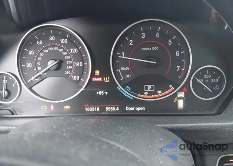 2016 BMW 328I xDrive from USA, damaged, VIN WBA8G5C50GK442758